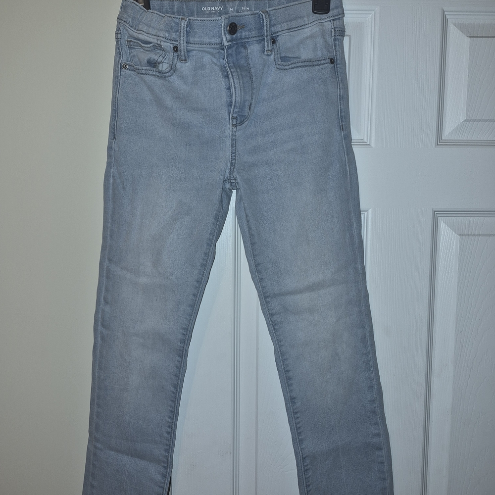 Old Navy Light Blue Slim Stretch Jeans